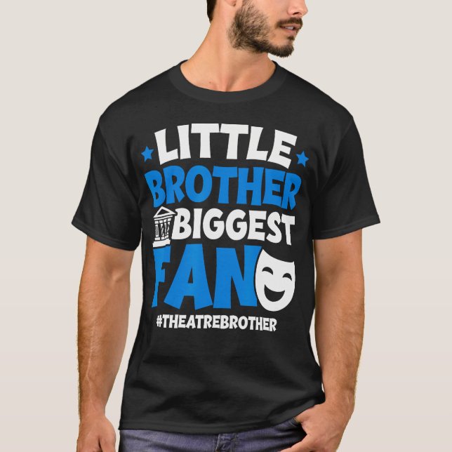 Lillebror Teater Bror Teater Bror Teatern T Shirt (Framsida)