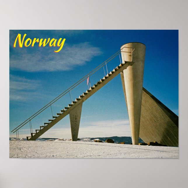 Lillehammer-Norge Poster (Framsidan)