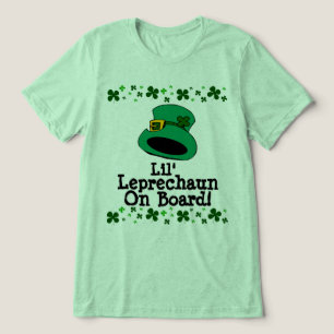 Lil'Leprechaun ombord på Graviden Moderskap Tee