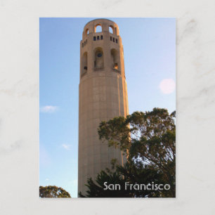 lillian coit tower vykort