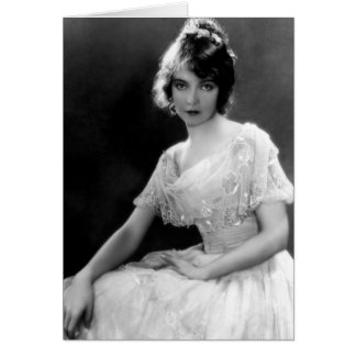 Lillian Gish Hälsningskort