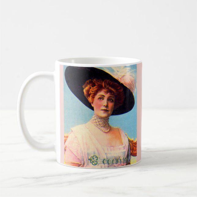 Lillian Russell Kaffemugg (Vänster)