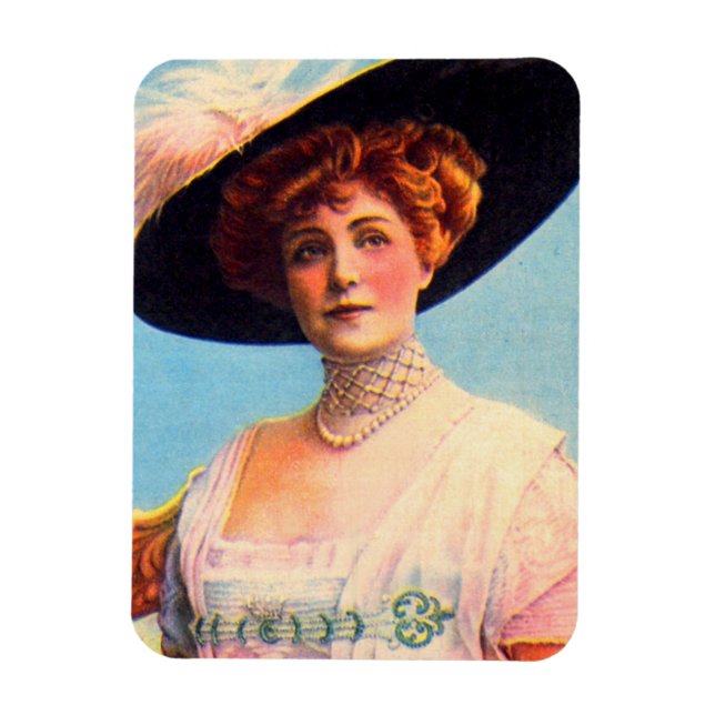 Lillian Russell Magnet (Vertikal)
