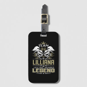 Lilliana Lilliana Drak Livstidsmedlem Legend Bagagebricka