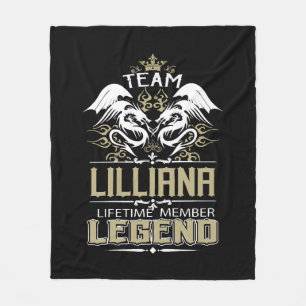 Lilliana Lilliana Drak Livstidsmedlem Legend Fleecefilt