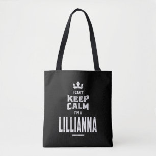 Lillianna Personlig Namn Birthday Gift Tygkasse