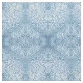 Lillian's Baby blue Snöflingor Tyg