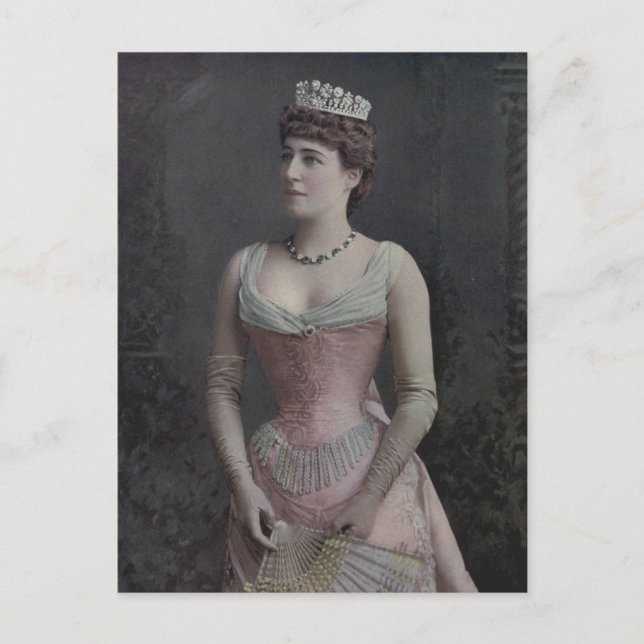 Lillie Langtry, Edwardian Actress och Beauty Vykort (Framsida)