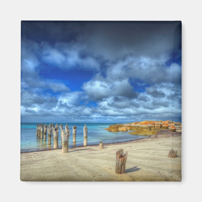 Lillies Beach | Wybalena, Flinders Island Magnet (Framsidan)