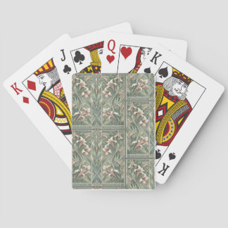 Lillies Dream art nouveau Casinokort