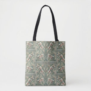Lillies Dream Art nouveau halv droppe Tygkasse