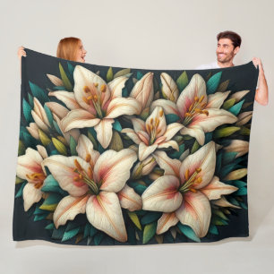 Lillies Fleecefilt