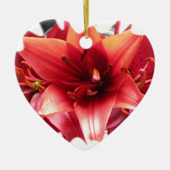 Lillies Julgransprydnad Keramik (Framsidan)