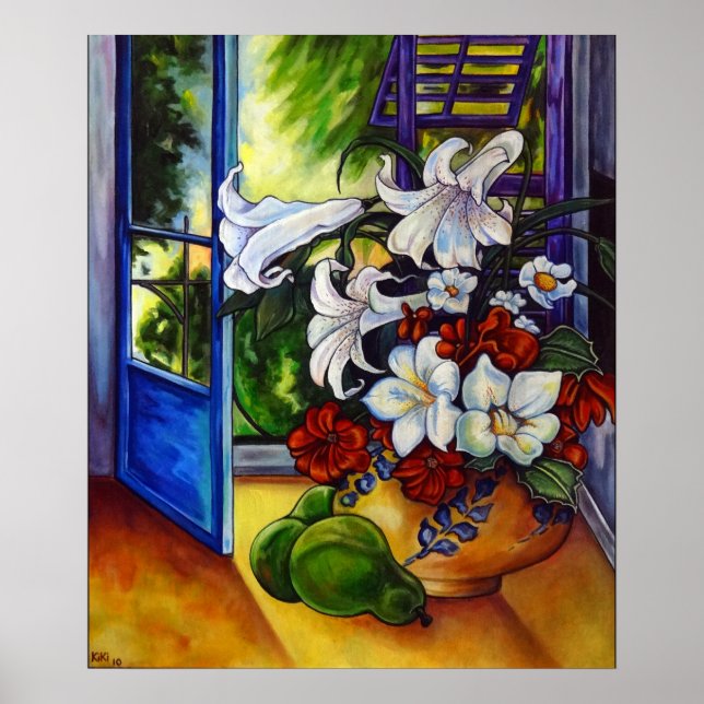 Lillies & Pears - Poster (Framsidan)