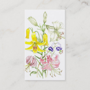 "Lillies" visitkort