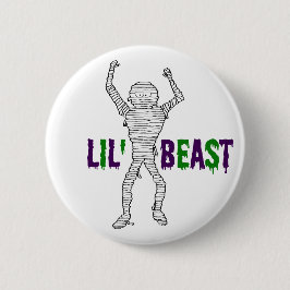 Lil'Lil'Beast Mummy Lila and Grönt Dripping for o Knapp