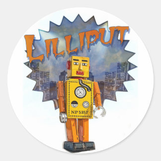 Lilliput Stickers Runt Klistermärke