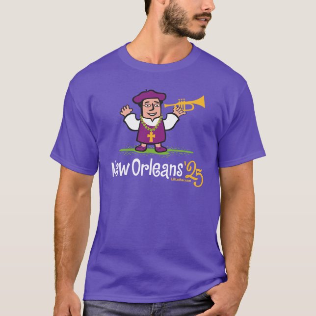 Lil'Luther New Orleans T Shirt (Framsida)