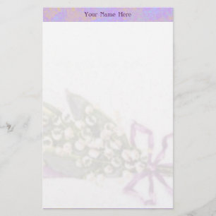 Lilly av dalbrevpapperet brevpapper