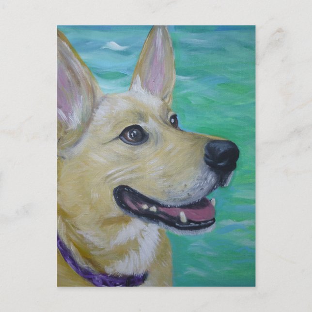 Lilly by a River Vykort (Framsida)