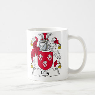 Lilly familjvapensköld kaffemugg