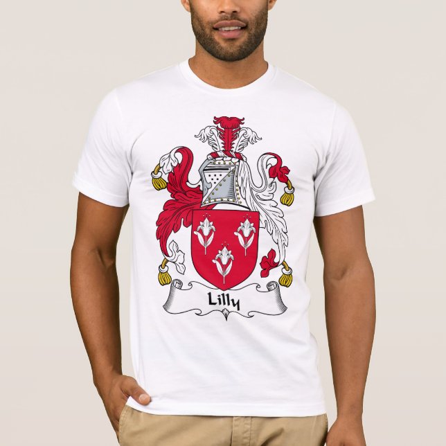 Lilly familjvapensköld tee shirt (Framsida)