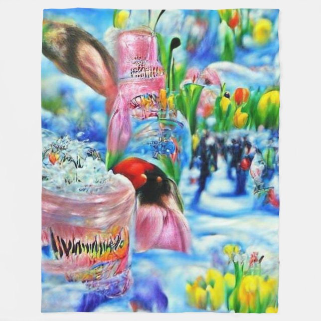 Lilly Fleecefilt (Framsidan)