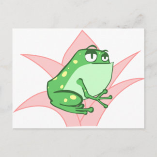 Lilly Frog Vykort
