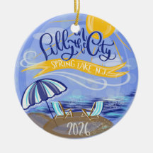 Lilly i staden - Spring Lake, NJ - Ornament