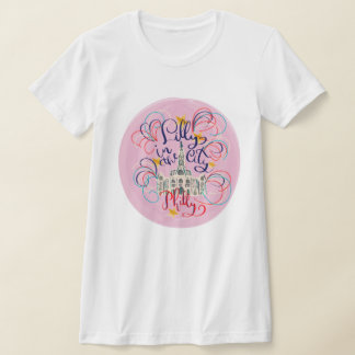 Lilly in City - Bella & Canvas Slim T-Shirt
