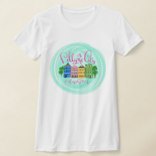 Lilly in City - Bella & Canvas Slim T-Shirt