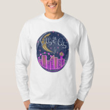 Lilly in City Logotyp Långärmad T-shirt
