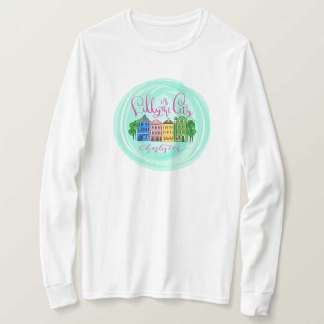 Lilly in the City - Charleston T Shirt (Design framsida)