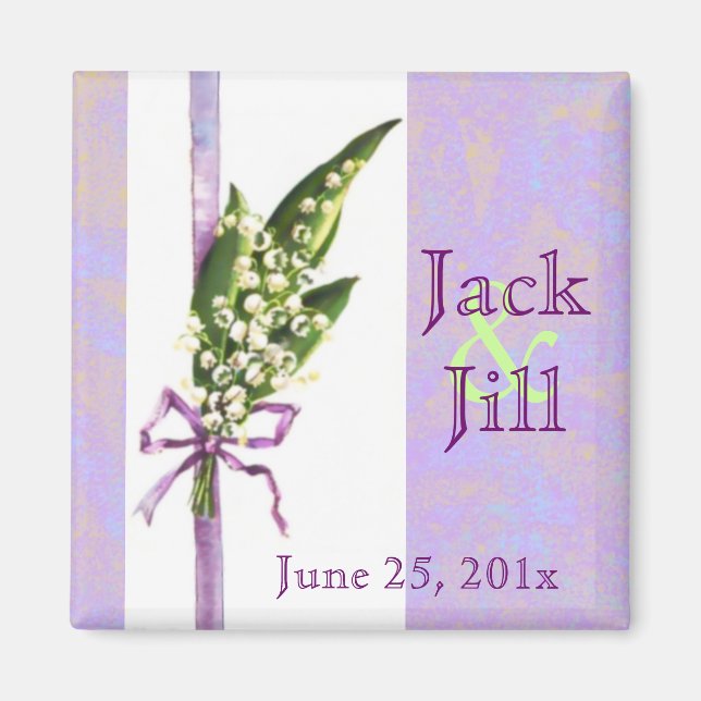 Lilly of the Valley MÖHIPPA magnet (Framsidan)