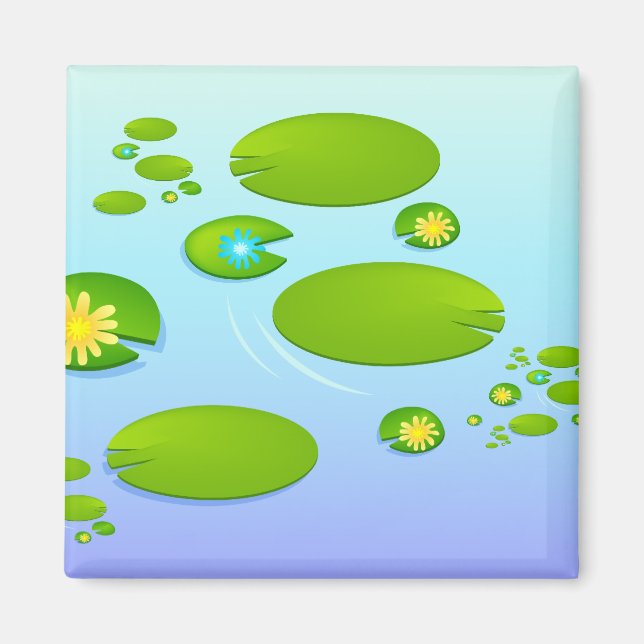Lilly Pond Magnet (Framsidan)