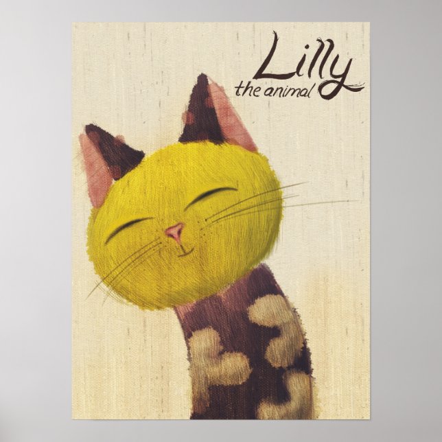 Lilly The Cat Poster (Framsidan)