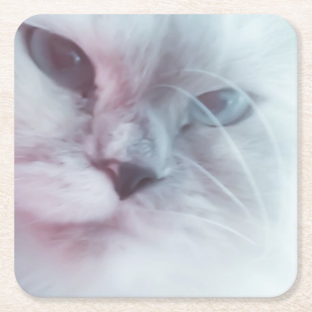 Lilly Underlägg Papper Kvadrat (Framsidan)