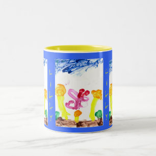 Lillys mästerverk Två-Tonad mugg