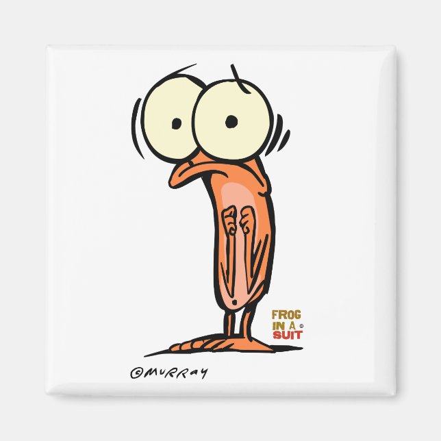 Lil'Maggot Square Magnet (Framsidan)