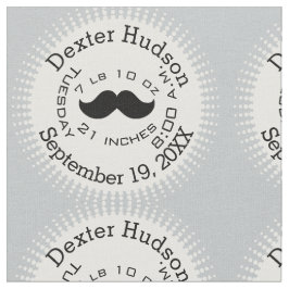 Lil'Man Black Mustache Birth Record Stats Tyg
