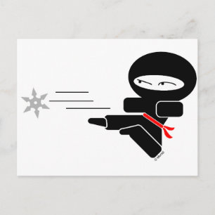 Lil'Ninja Vykort