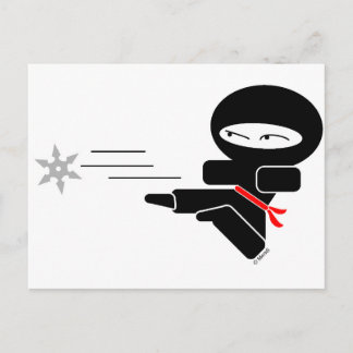 Lil'Ninja Vykort