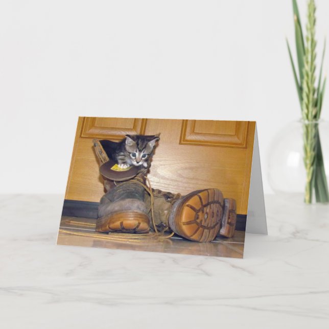 Lilo Boots Greeting Card Kort (Framsida)