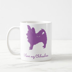 Lilor älskar jag min Chihuahua Kaffemugg