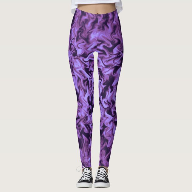 Lilor avfyrar leggings (Framsida)