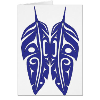 Lilor Feathers.png Hälsningskort