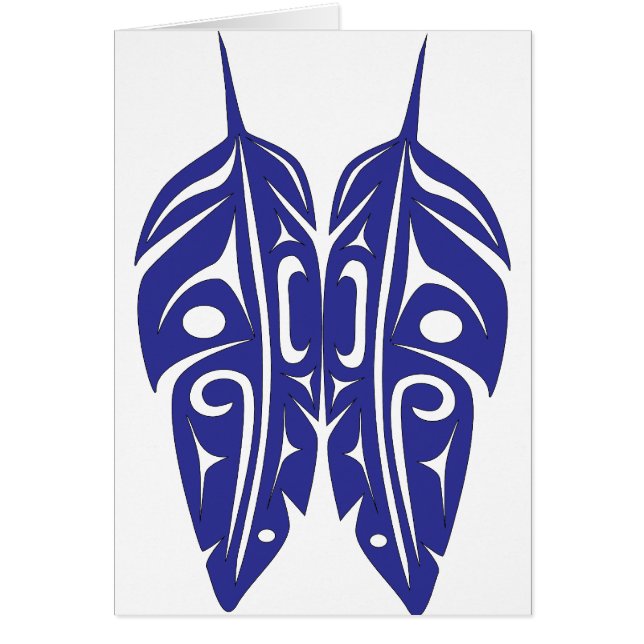 Lilor Feathers.png Hälsningskort (Framsidan)