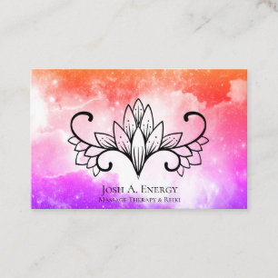 Lilor för rosor för universum för galax för visitkort