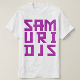 Lilor för SAMURI DJs kvadrerar designT-tröja Tee Shirt