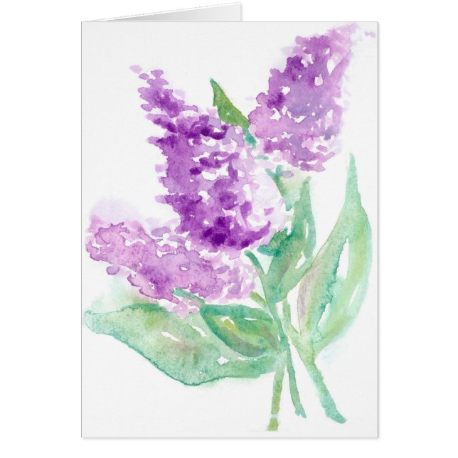 Lilor Hälsningskort (Framsidan)